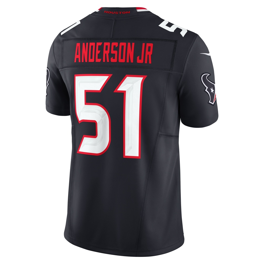 Men's Houston Texans Will Anderson Jr. Navy Vapor F.U.S.E. Limited Jersey