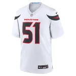 Men's Houston Texans Will Anderson Jr. White Game Jersey
