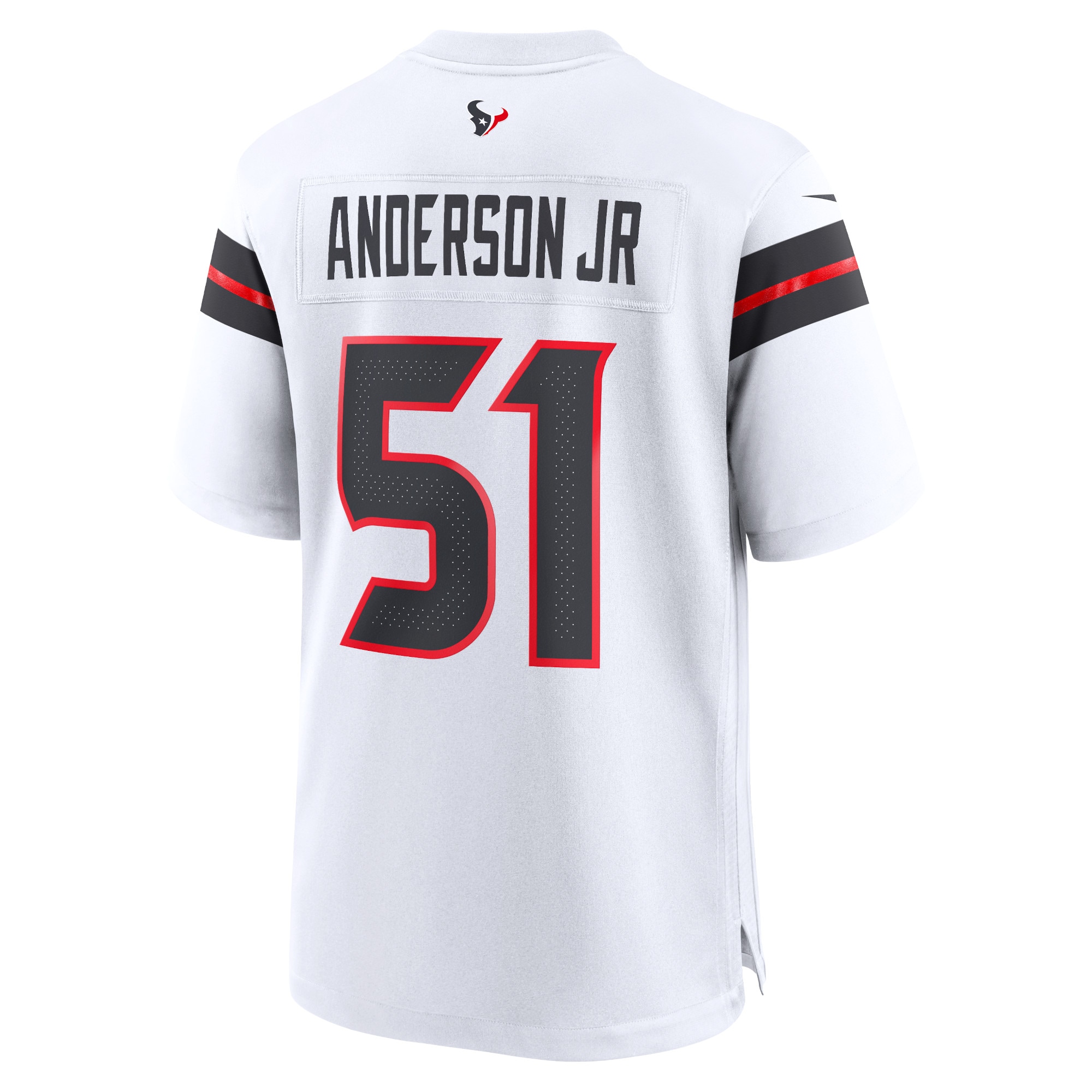 Men's Houston Texans Will Anderson Jr. White Game Jersey