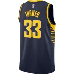Men's Indiana Pacers Myles Turner Navy Swingman Jersey - Icon Edition