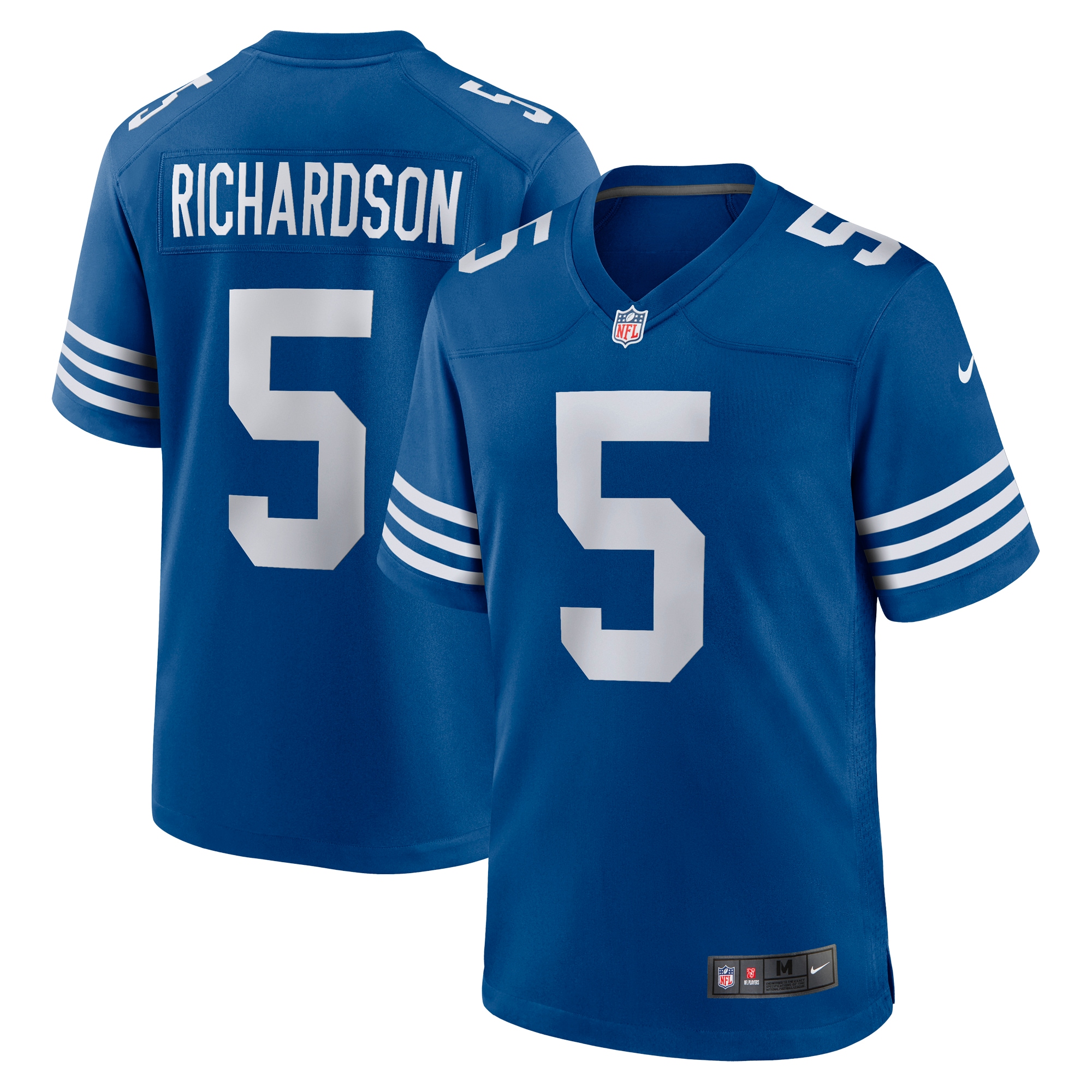 Men's Indianapolis Colts Anthony Richardson Royal 2023 NFL Draft First Round Pick Alternate Game Jersey