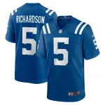 Men's Indianapolis Colts Anthony Richardson Royal 2023 NFL Draft First Round Pick Game Jersey