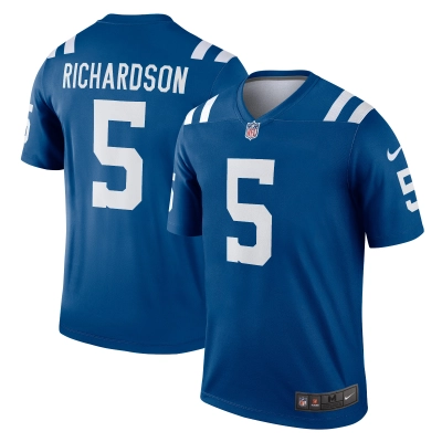 Men's Indianapolis Colts Anthony Richardson Royal Legend Jersey 01