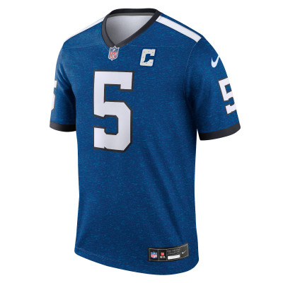 Men's Indianapolis Colts Anthony Richardson Royal Alternate Legend Jersey 02