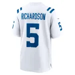 Men's Indianapolis Colts Anthony Richardson White 2023 NFL Draft First Round Pick Game Jersey