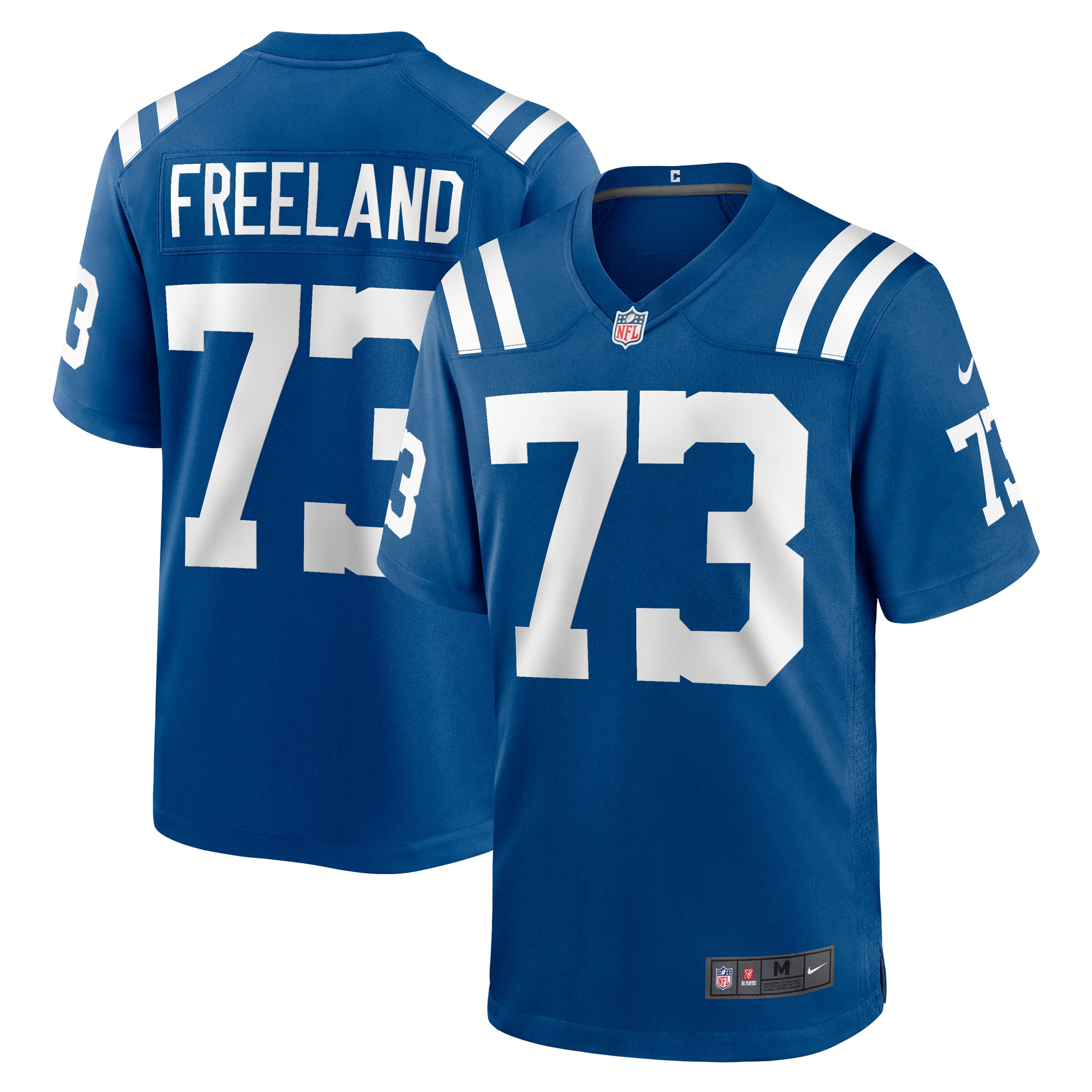 Men's Indianapolis Colts Blake Freeland Royal Team Game Jersey