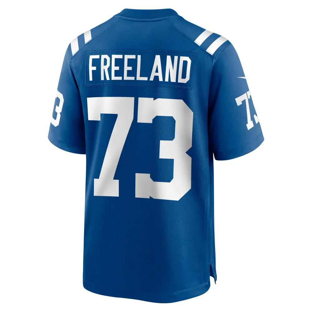 Men's Indianapolis Colts Blake Freeland Royal Team Game Jersey
