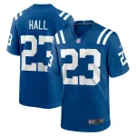 Men's Indianapolis Colts Darren Hall Royal Team Game Jersey