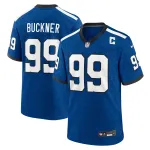 Men's Indianapolis Colts DeForest Buckner Royal Indiana Nights Alternate Game Jersey