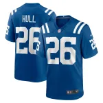 Men's Indianapolis Colts Evan Hull Royal Team Game Jersey