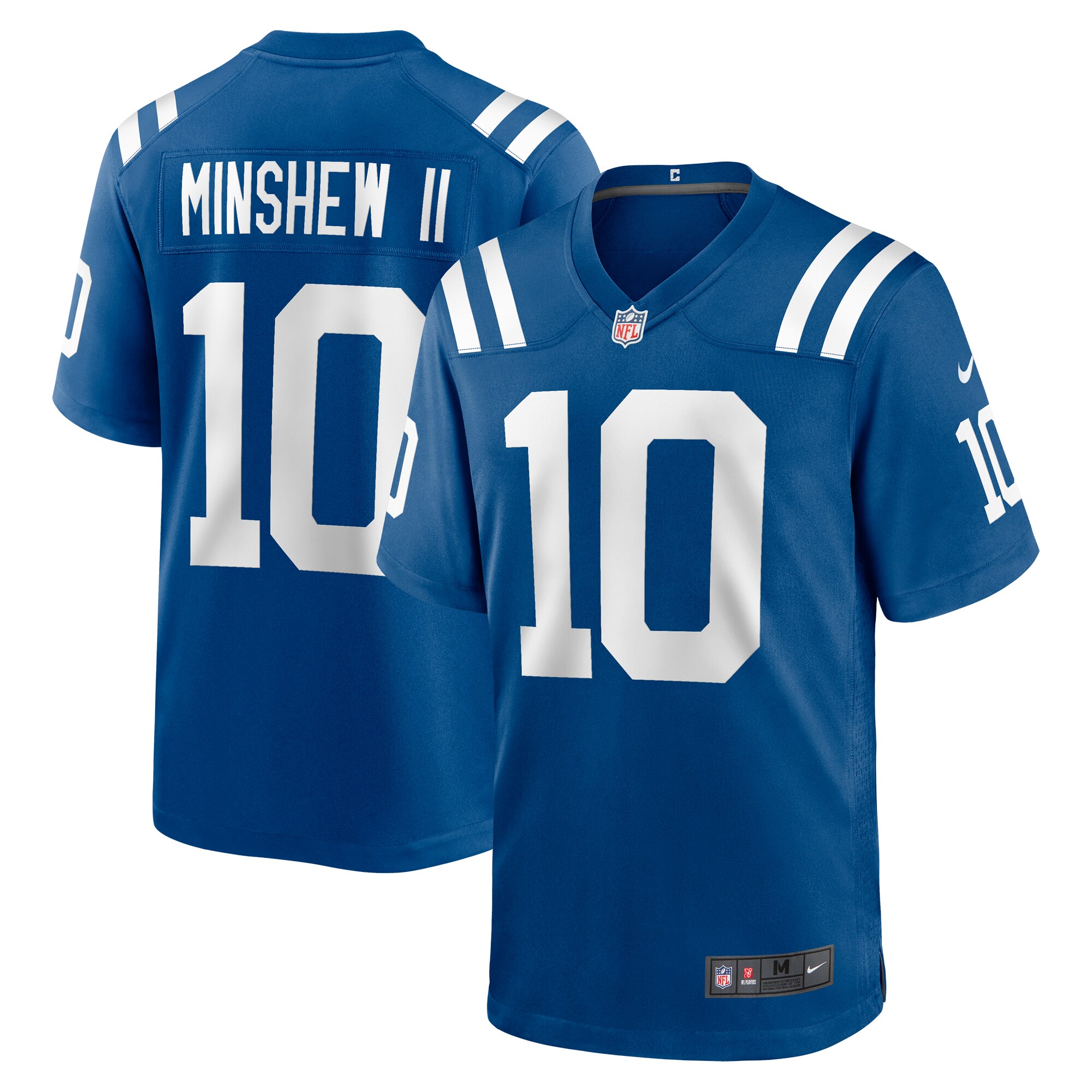 Men's Indianapolis Colts Gardner Minshew II Royal Game Jersey