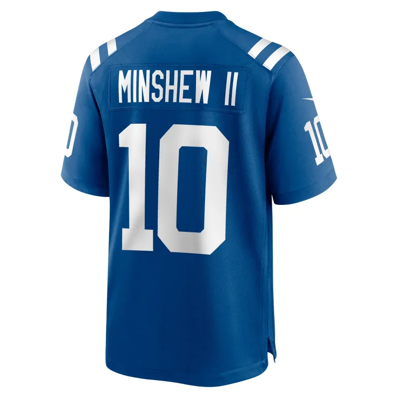 Men's Indianapolis Colts Gardner Minshew II Royal Game Jersey