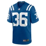 Men's Indianapolis Colts Henry Black Royal Team Game Jersey