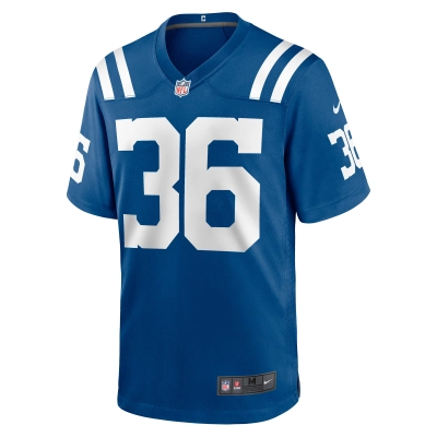 Men's Indianapolis Colts Henry Black Royal Team Game Jersey 02