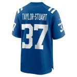 Men's Indianapolis Colts Isaac Taylor-Stuart Royal Team Game Jersey