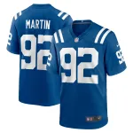 Men's Indianapolis Colts Jacob Martin Royal Team Game Jersey