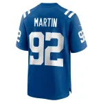 Men's Indianapolis Colts Jacob Martin Royal Team Game Jersey