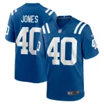 Men's Indianapolis Colts Jaylon Jones Royal Team Game Jersey