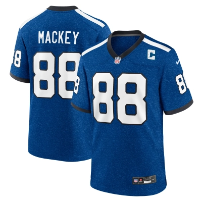 Men's Indianapolis Colts John Mackey Royal Indiana Nights Alternate Game Jersey 01