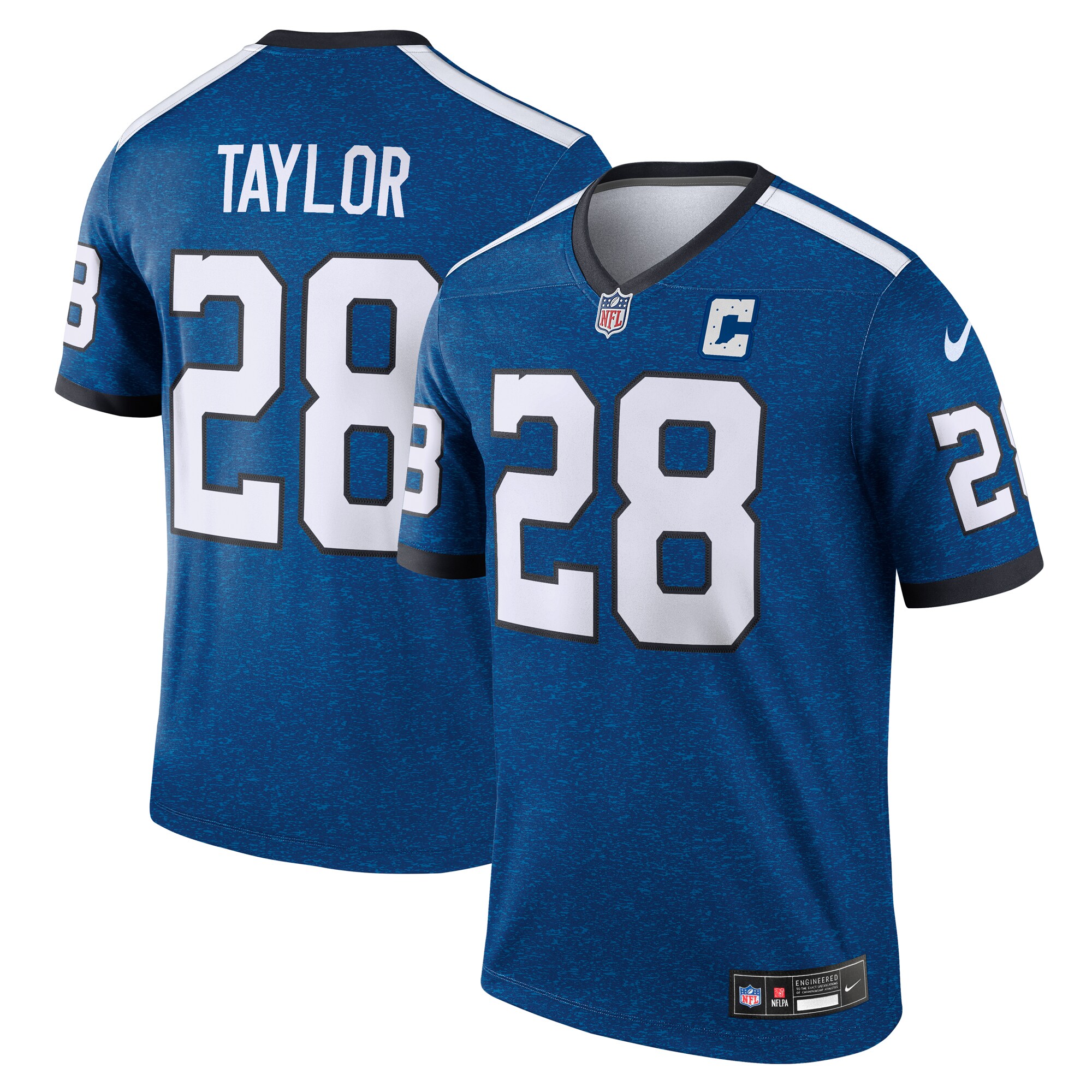 Men's Indianapolis Colts Jonathan Taylor Royal Indiana Nights Alternate Legend Jersey
