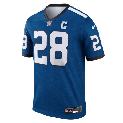 Men's Indianapolis Colts Jonathan Taylor Royal Indiana Nights Alternate Legend Jersey 02