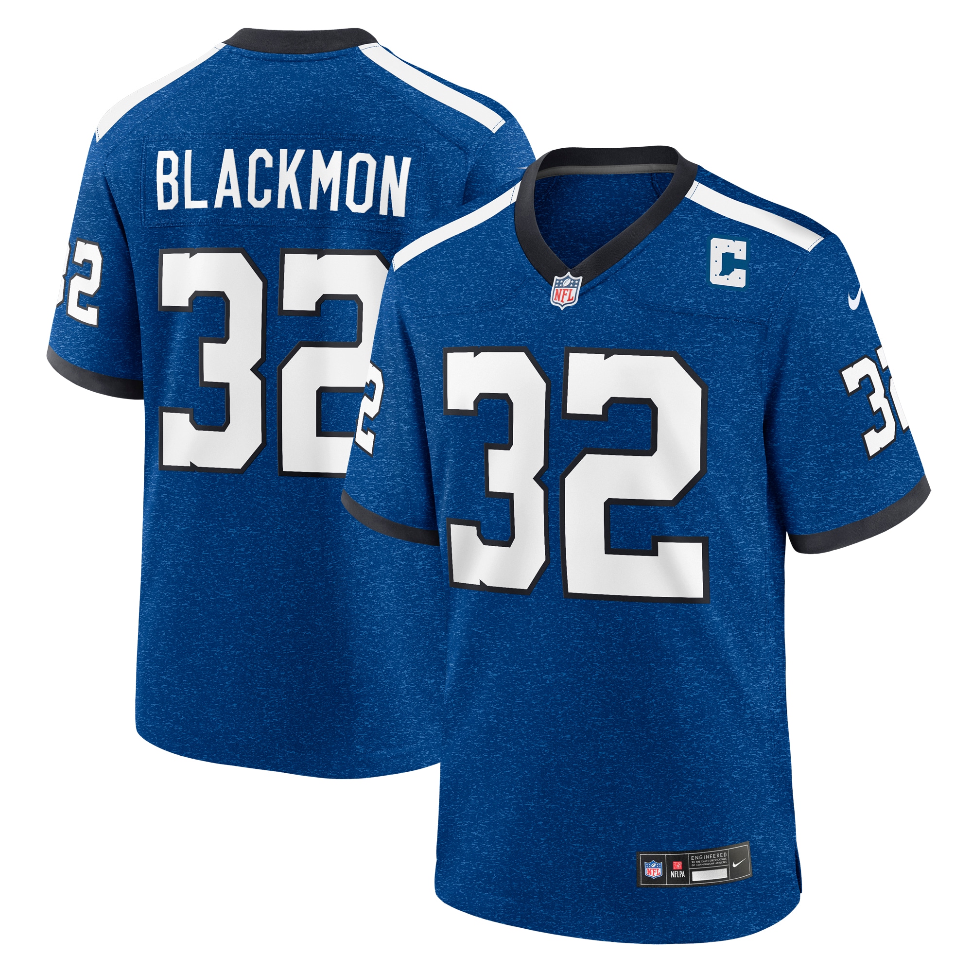 Men's Indianapolis Colts Julian Blackmon Royal Indiana Nights Alternate Game Jersey
