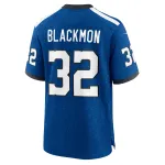 Men's Indianapolis Colts Julian Blackmon Royal Indiana Nights Alternate Game Jersey