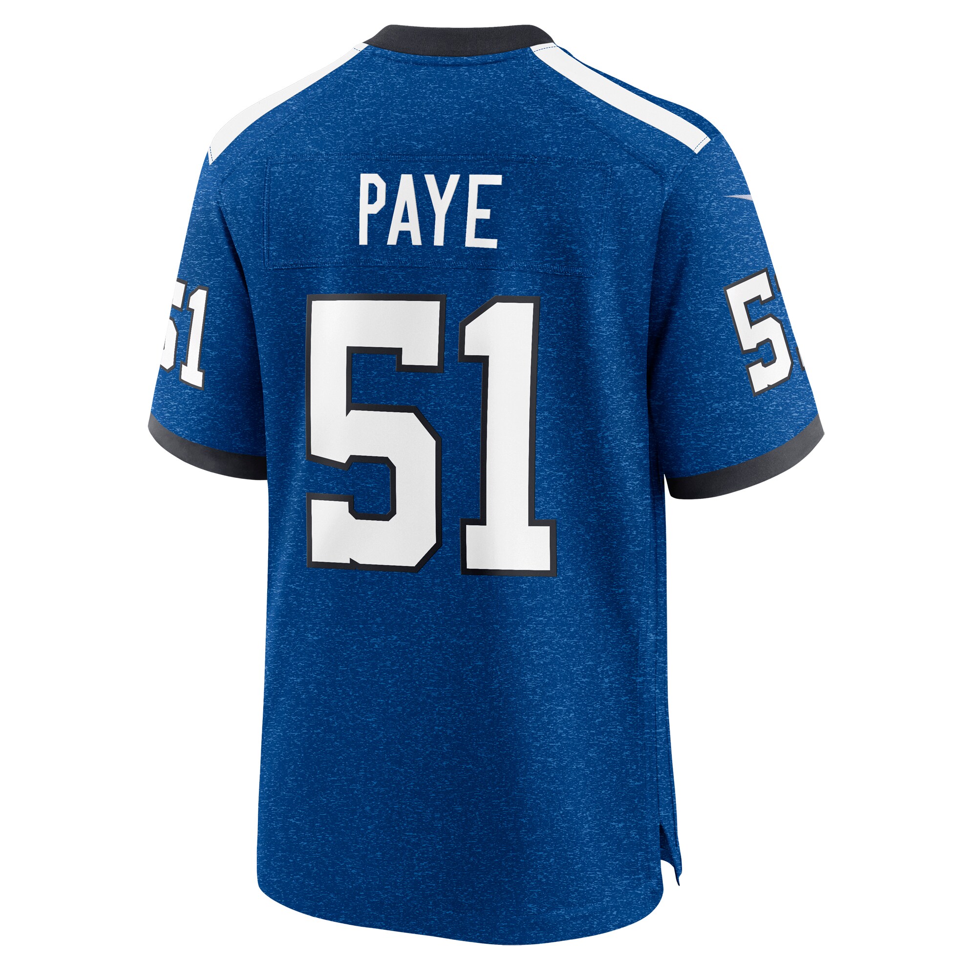 Men's Indianapolis Colts Kwity Paye Royal Indiana Nights Alternate Game Jersey