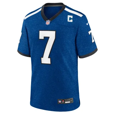 Men's Indianapolis Colts Matt Gay Royal Indiana Nights Alternate Game Jersey 02