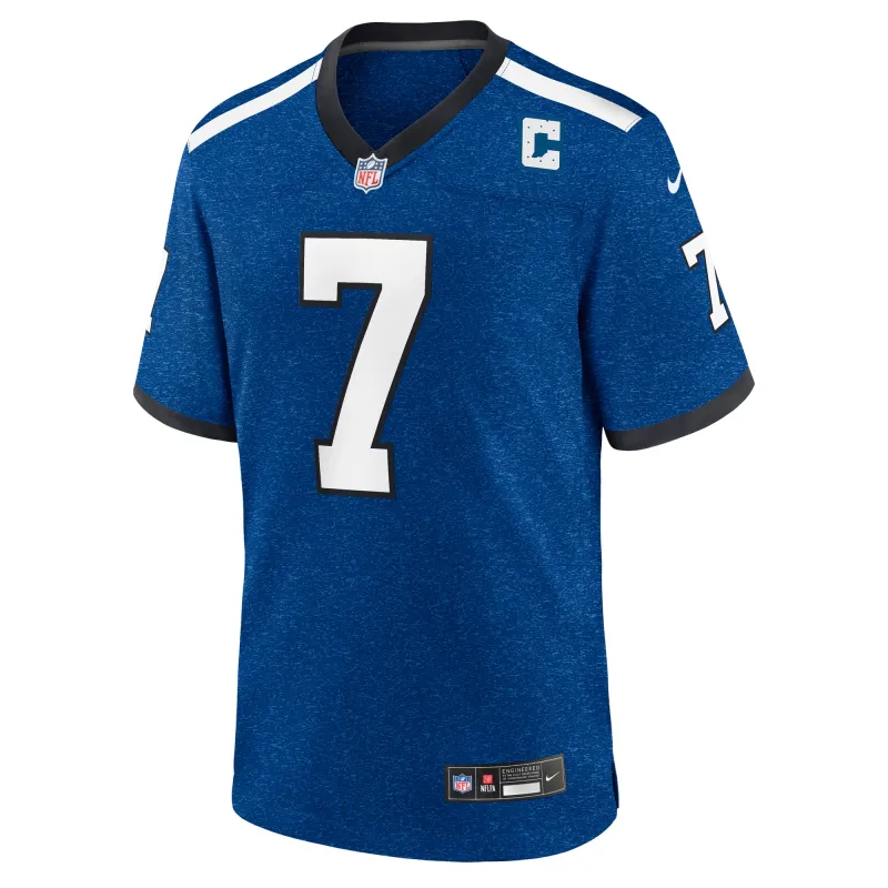 Men's Indianapolis Colts Matt Gay Royal Indiana Nights Alternate Game Jersey