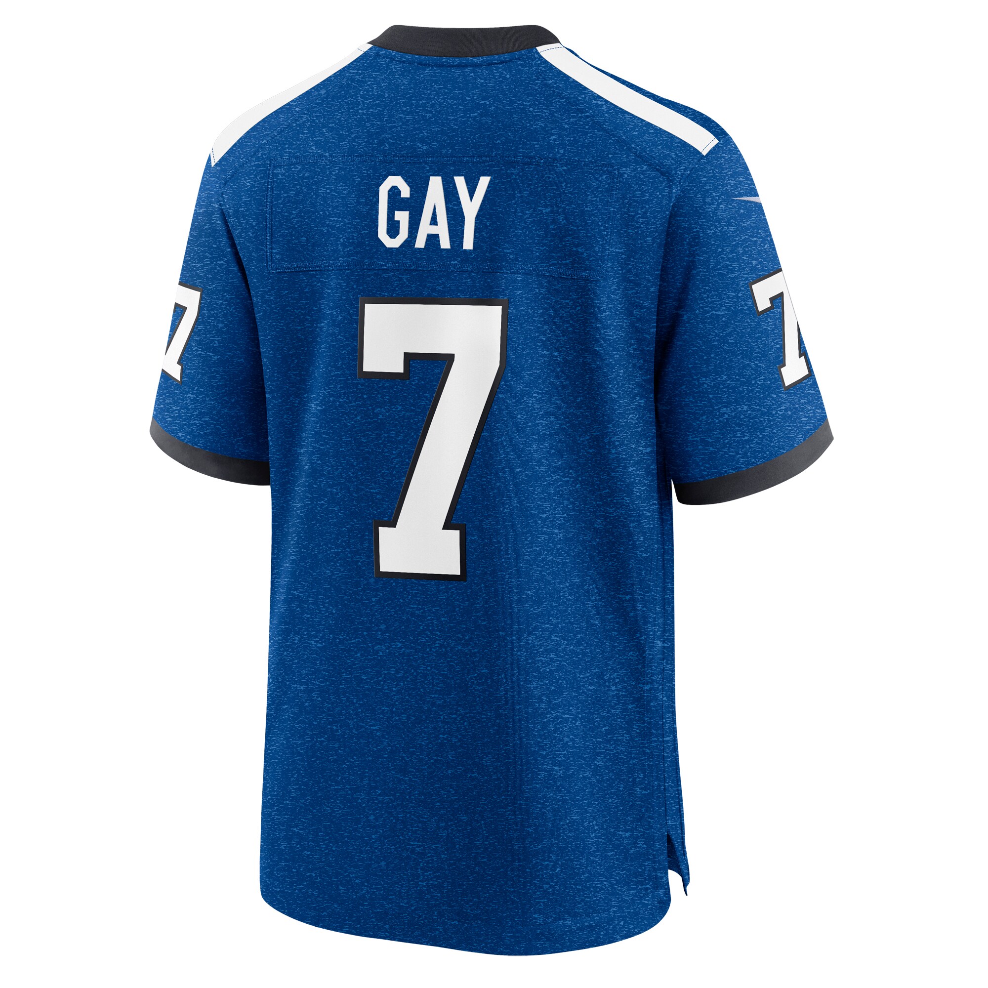 Men's Indianapolis Colts Matt Gay Royal Indiana Nights Alternate Game Jersey