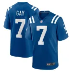 Men's Indianapolis Colts Matt Gay Royal Team Game Jersey