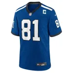 Men's Indianapolis Colts Mo Alie Cox Royal Indiana Nights Alternate Game Jersey