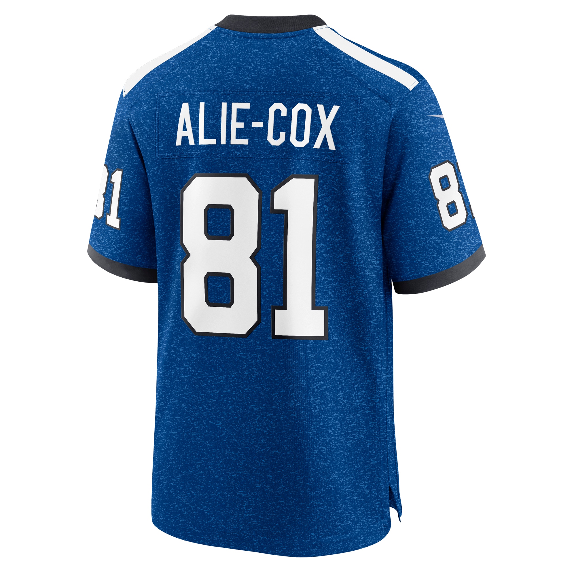 Men's Indianapolis Colts Mo Alie Cox Royal Indiana Nights Alternate Game Jersey