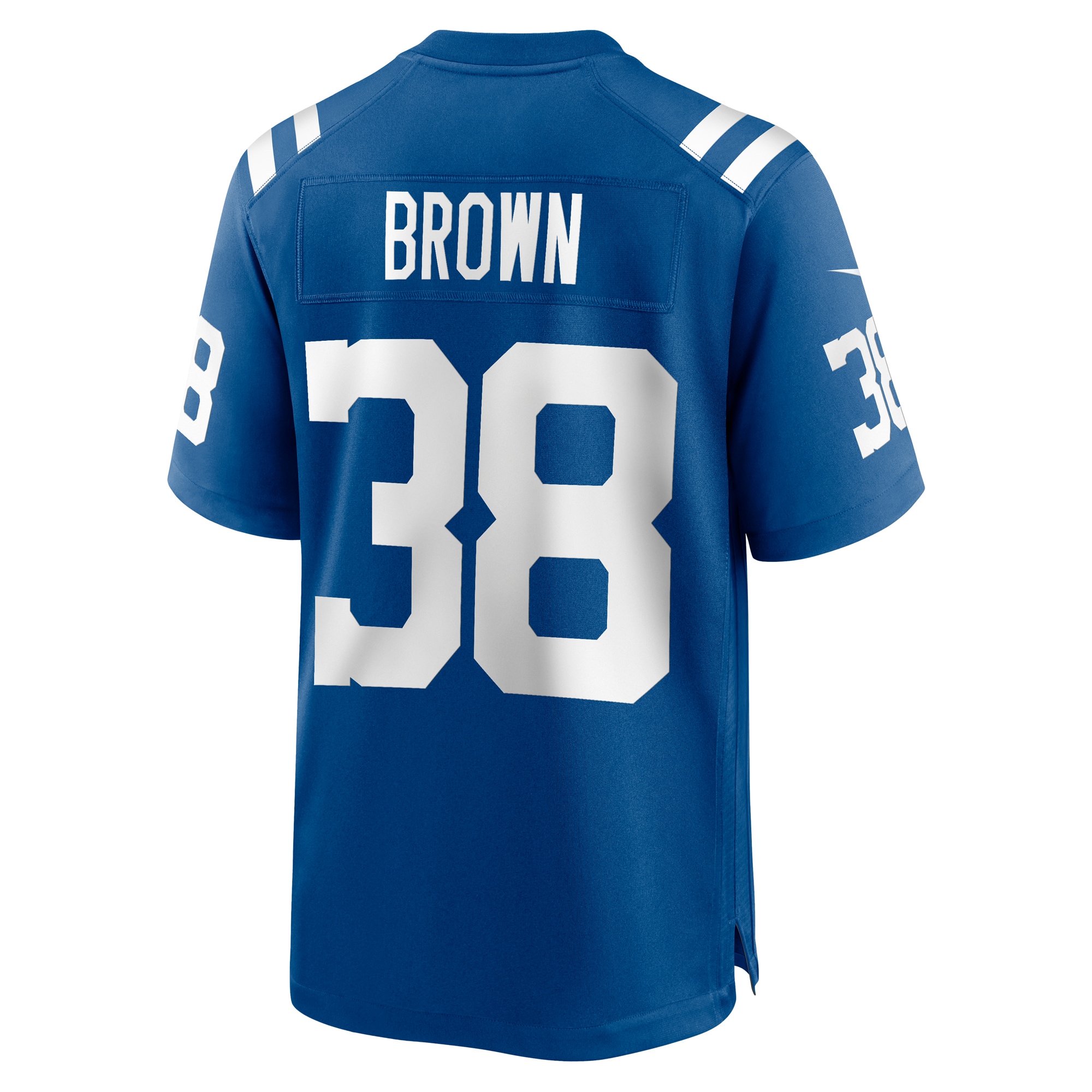 Men's Indianapolis Colts Pharaoh Brown Royal Game Player Jersey