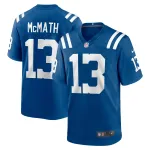 Men's Indianapolis Colts Racey McMath Royal Team Game Jersey