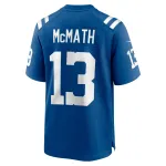 Men's Indianapolis Colts Racey McMath Royal Team Game Jersey