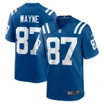 Men's Indianapolis Colts Reggie Wayne Royal Retired Player Game Jersey