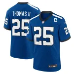 Men's Indianapolis Colts Rodney Thomas II Royal Indiana Nights Alternate Game Jersey