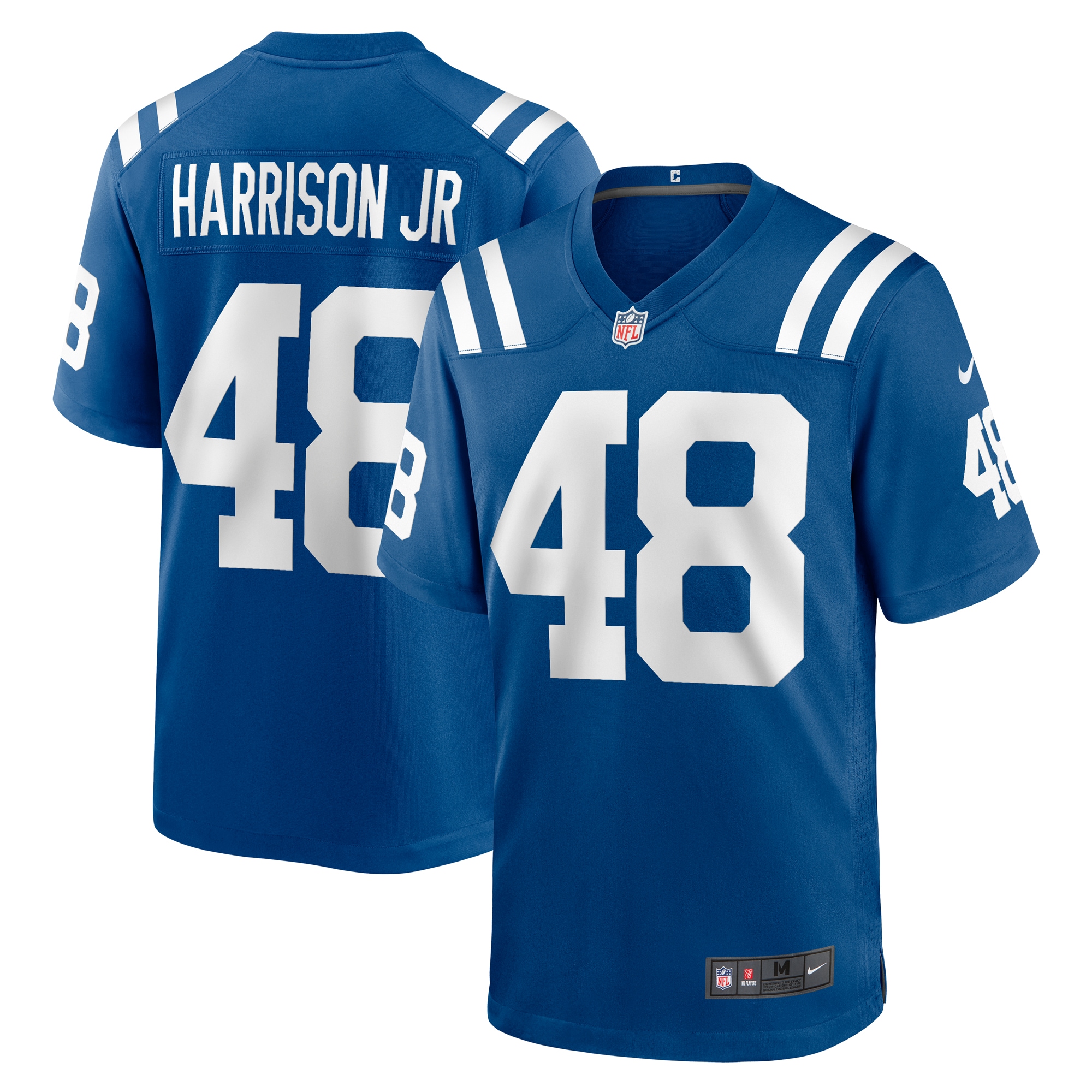 Men's Indianapolis Colts Ronnie Harrison Jr. Royal Team Game Jersey