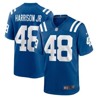 Men's Indianapolis Colts Ronnie Harrison Jr. Royal Team Game Jersey 01