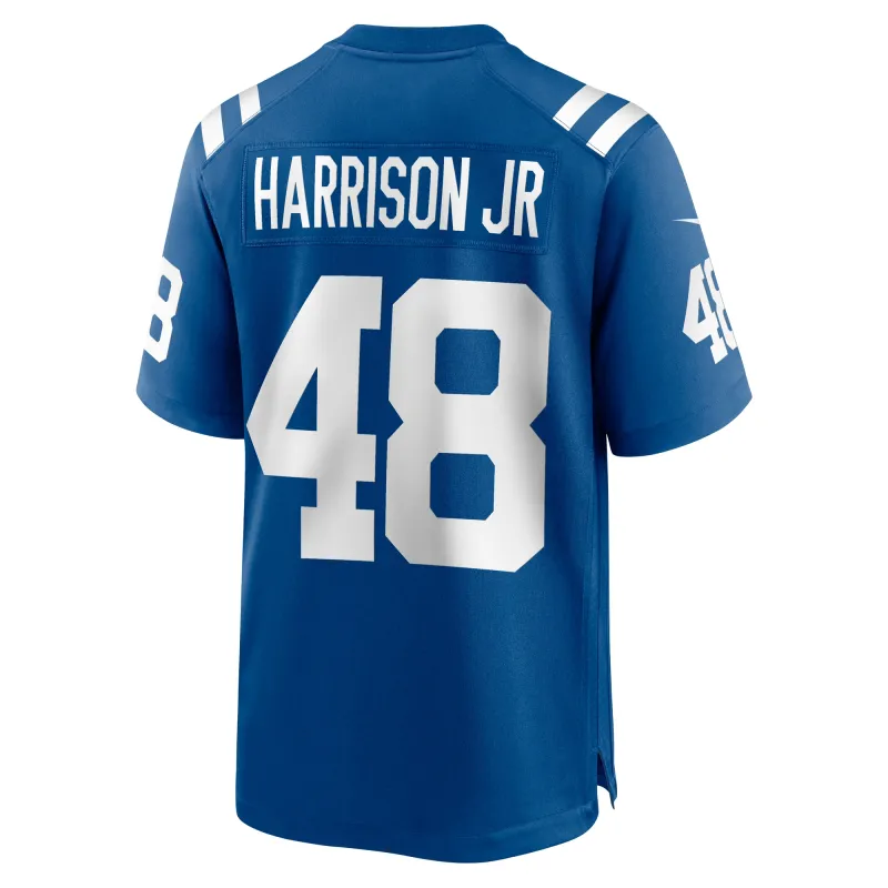 Men's Indianapolis Colts Ronnie Harrison Jr. Royal Team Game Jersey