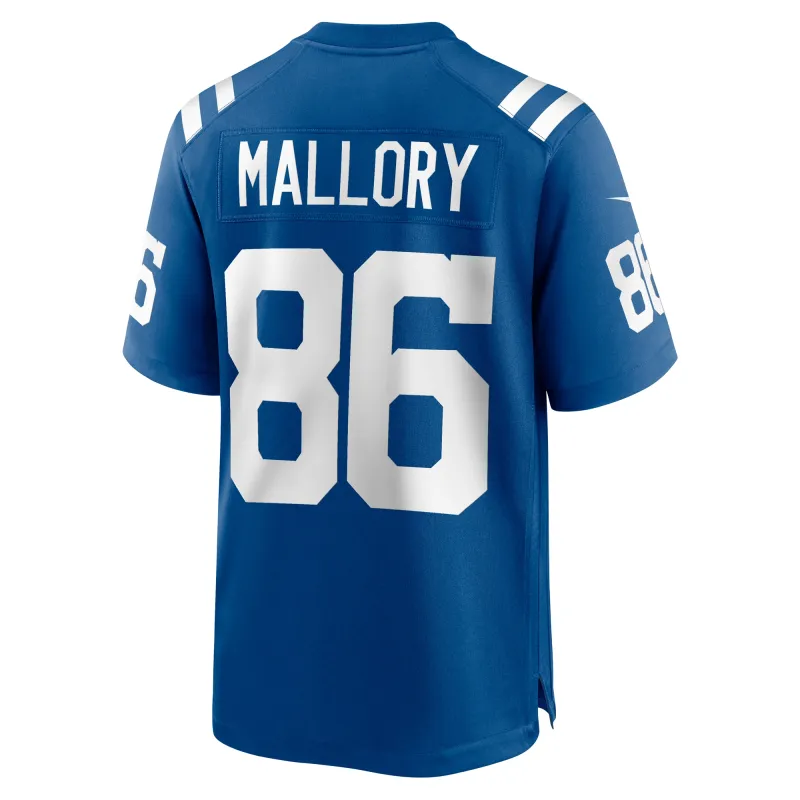 Men's Indianapolis Colts Will Mallory Royal Team Game Jersey