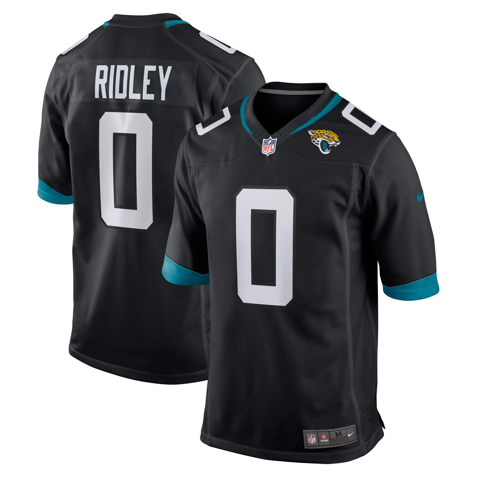 Men's Jacksonville Jaguars Calvin Ridley Black Game Jersey