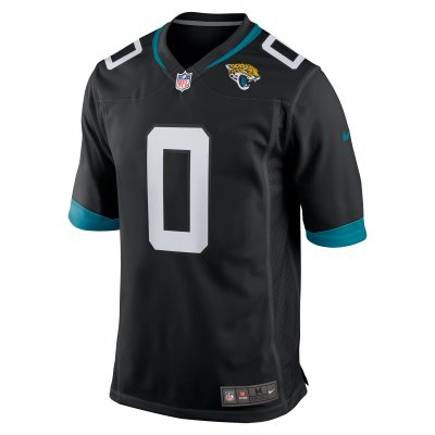 Men's Jacksonville Jaguars Calvin Ridley Black Game Jersey 02