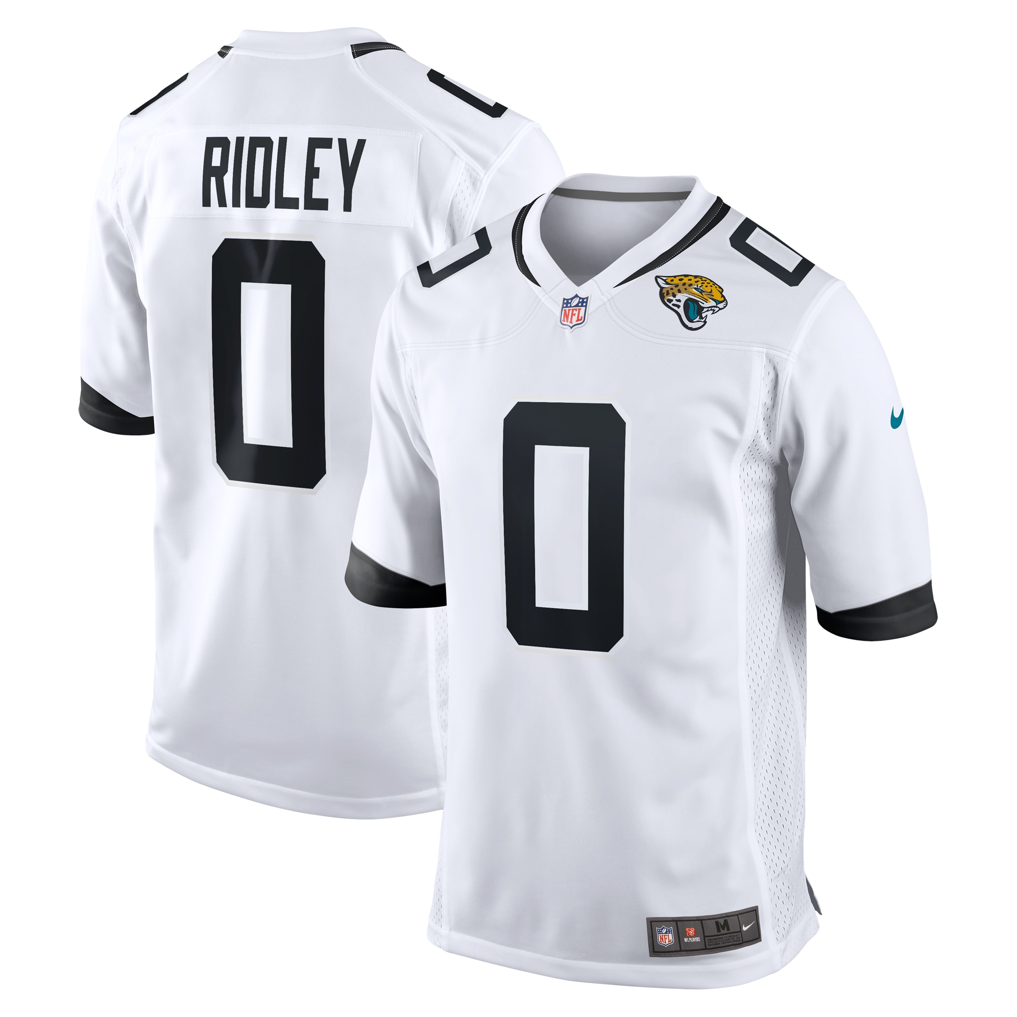 Men's Jacksonville Jaguars Calvin Ridley White Game Jersey