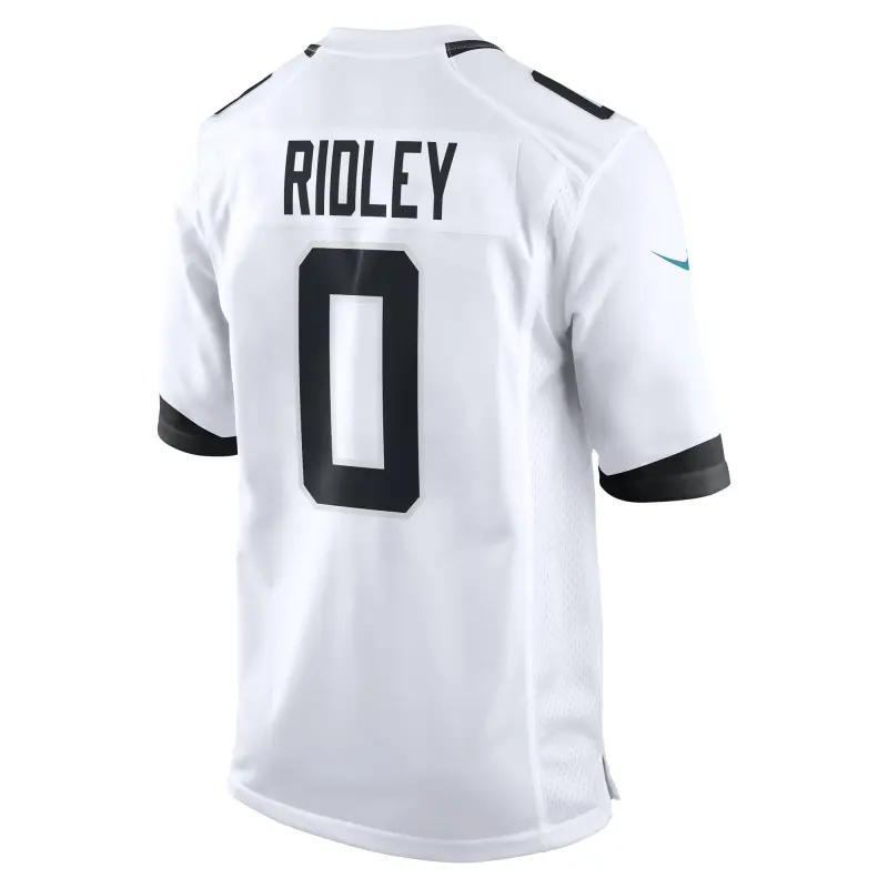 Men's Jacksonville Jaguars Calvin Ridley White Game Jersey