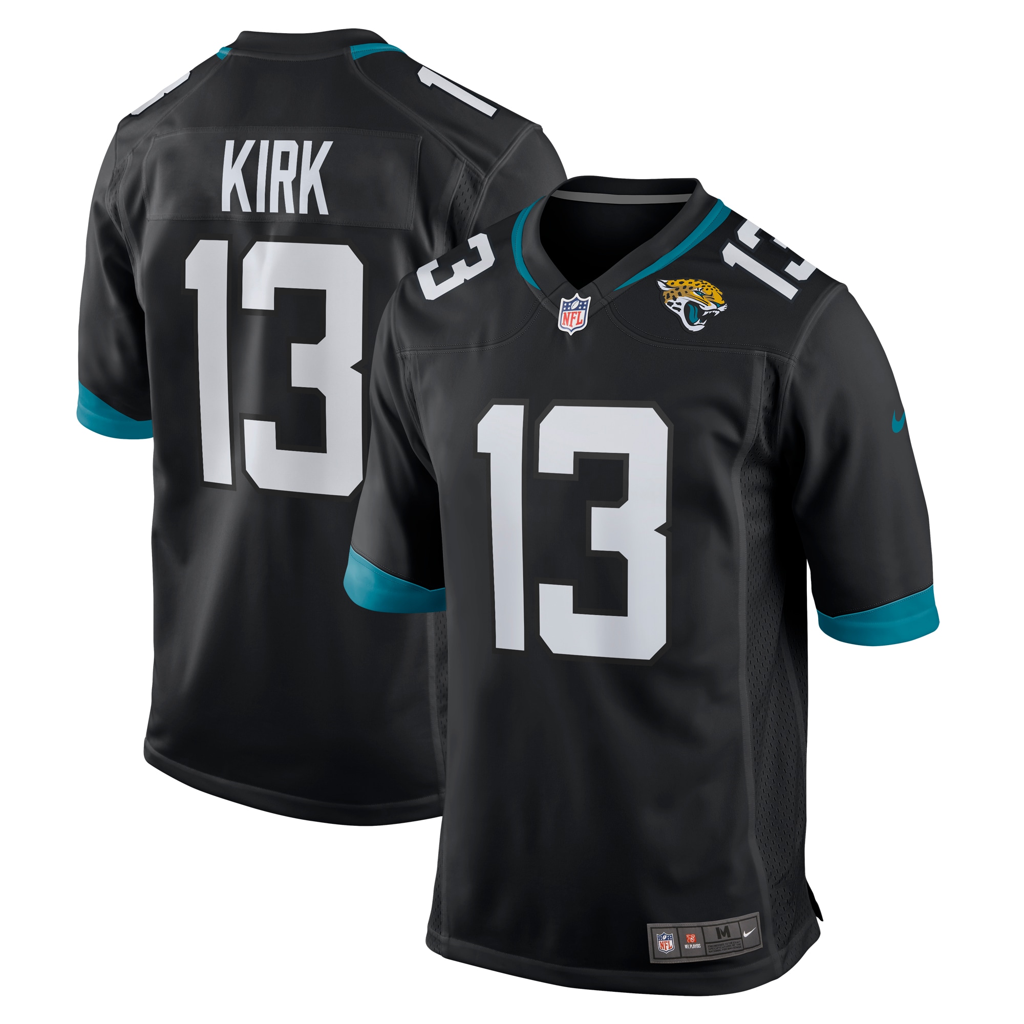 Men's Jacksonville Jaguars Christian Kirk Black Alternate Game Jersey