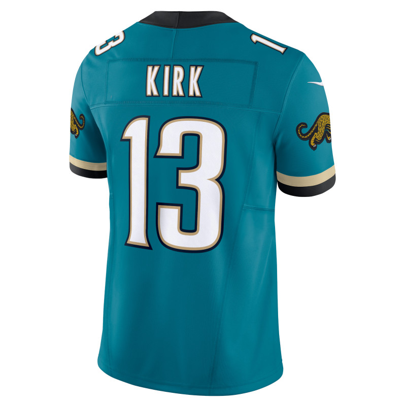 Men's Jacksonville Jaguars Christian Kirk Teal Prowler Throwback Vapor F.U.S.E. Limited Jersey
