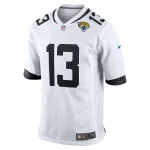 Men's Jacksonville Jaguars Christian Kirk White Game Jersey